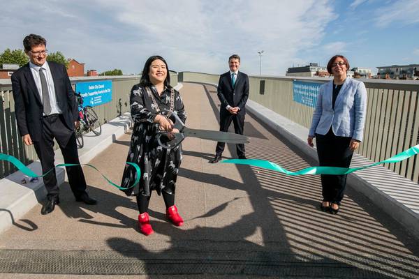 New 750m cycle path costing €9 million opens along Dublin’s Royal Canal
