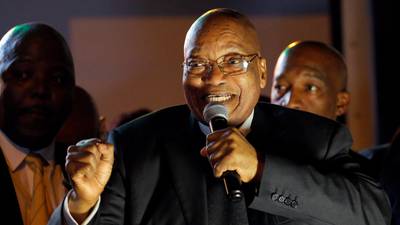 Jacob Zuma survives South African no-confidence motion