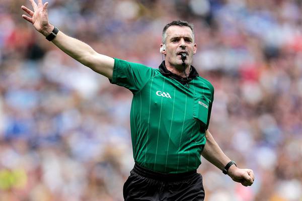 James Owens to referee hurling final for second year running