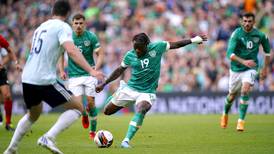 Michael Obafemi’s screamer caps memorable first Nations League win for Ireland 