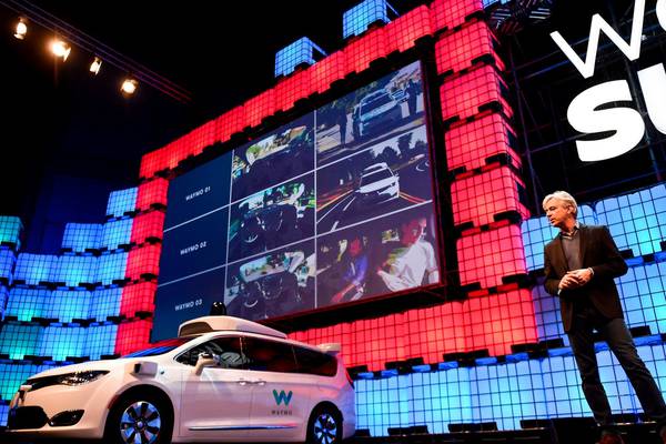 Web Summit: Google tests self-driving cars on public roads