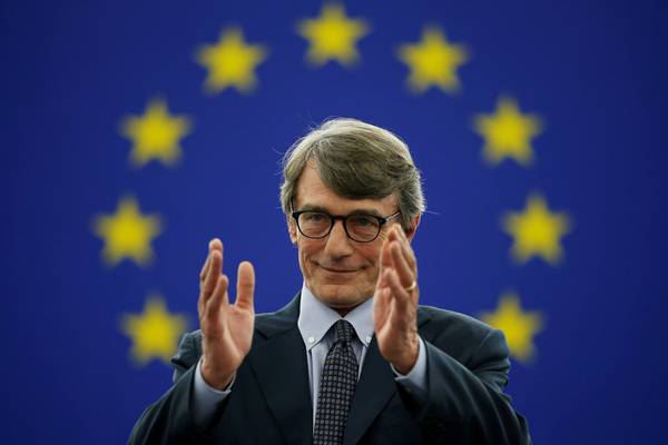 Italian socialist elected head of European Parliament