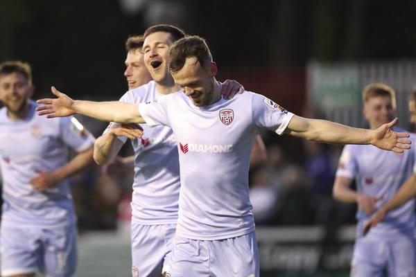 Derry City outclass St Patrick’s Athletic in away win