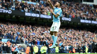 Raheem Sterling’s hat-trick sets up City rout of Bournemouth