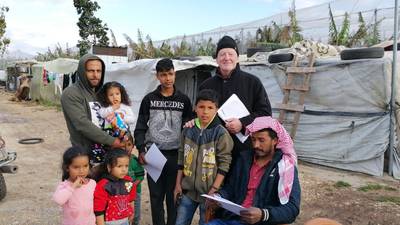 Irish priest working with Syrian refugees appeals for help