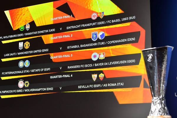 Europa League draw: Man United could meet Wolves in semi-finals