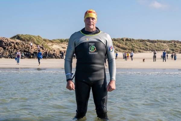 Man sets out to become first to fin-swim around Ireland