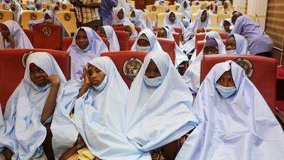 ‘Beaten with guns’: Freed Nigerian schoolgirls recount kidnap ordeal