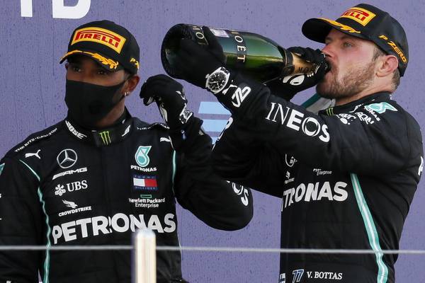 Valtteri Bottas wins Russian GP after Lewis Hamilton’s penalty