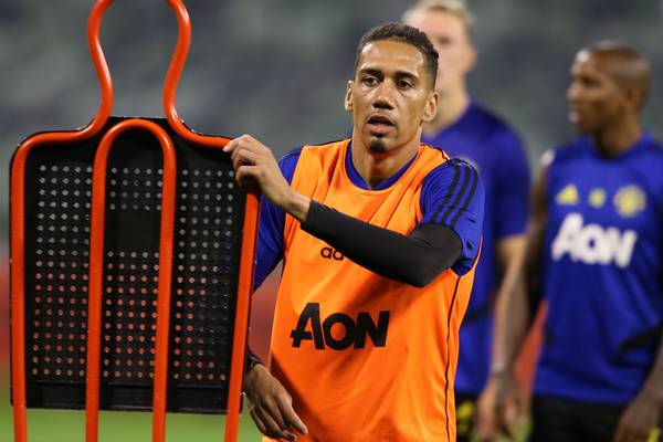 Manchester United’s Chris Smalling set for loan move to Roma