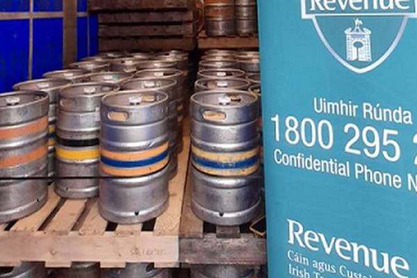 Seizure of 17,000 litres of beer at Rosslare Europort