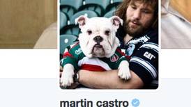 Italy’s Martin Castrogiovanni to miss Scotland match as dog bites his nose
