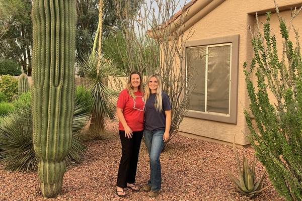 'I'd planned to stay in Arizona one year, I'm still here 25 years later'