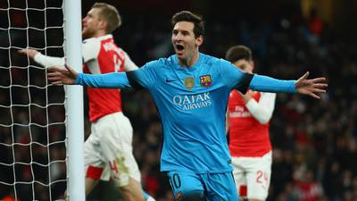 Magnificent Messi leaves Arsenal’s hopes in tatters