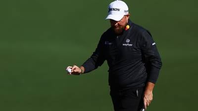 ‘It’s just hard’: Shane Lowry battles to make cut at windy Augusta