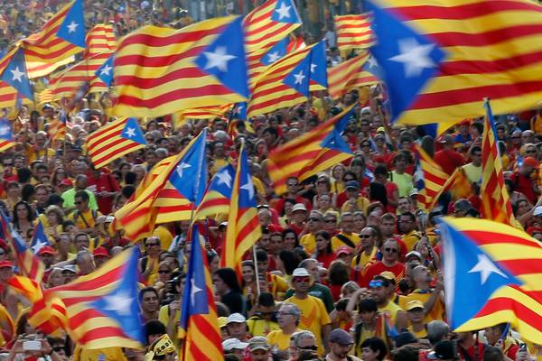 Scene set for ugly confrontation ahead of Catalonia independence vote