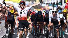 Tour de France: Victor Lafay wins stage two but Adam Yates keeps overall lead