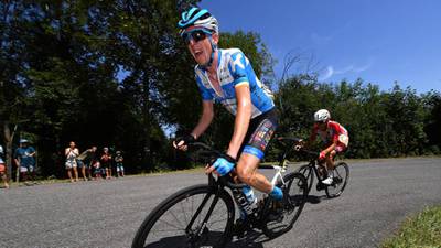 Dan Martin fractures bone in his back but still hopes to ride Tour de France