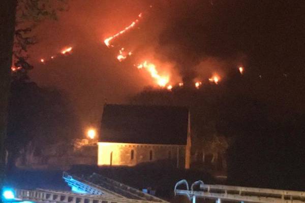 Gorse fire under control after sweeping across 350 acres in Cork
