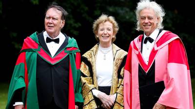 Is that Sir Bob Geldof, Dr Bob Geldof or Dr Sir Bob Geldof?