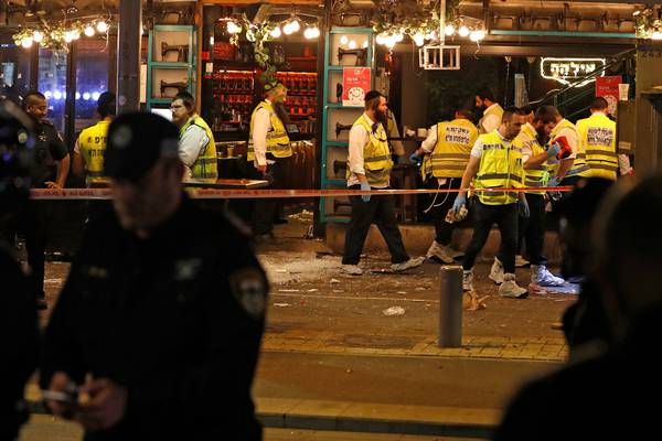 At least two dead in attack at Tel Aviv bar, Israeli police say