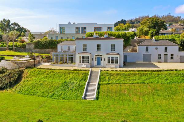Georgian grace, modern finish and sweeping sea views in Dalkey for €7.25m