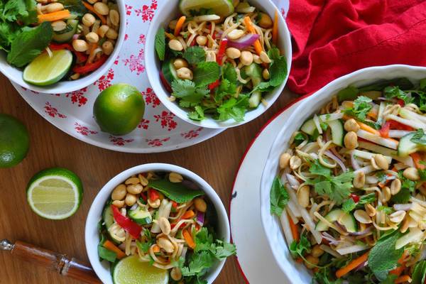 Fancy a taste of Thailand? Make this gorgeous noodle salad