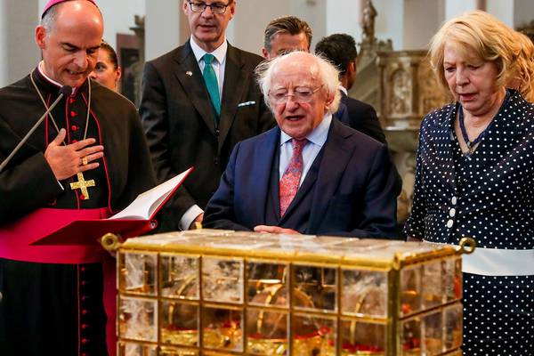 President welcomes new era of German-Irish relations