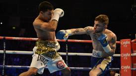 Carl Frampton impresses in first title defence with fifth-round stoppage