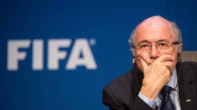 Putting Sepp Blatter on a platter would be a convenient move