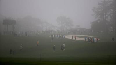 Soggy start to Masters week at Augusta