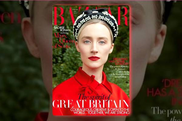 Saoirse Ronan features on Harper’s Bazaar ‘Spirit of Great Britain’ cover