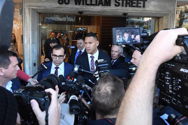Israel Folau case set for court after failure to reach agreement