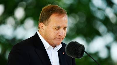 Surprise as Swedish prime minister Lofven to step down in November