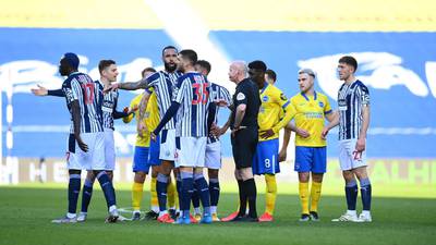 More VAR controversy as West Brom edge Brighton