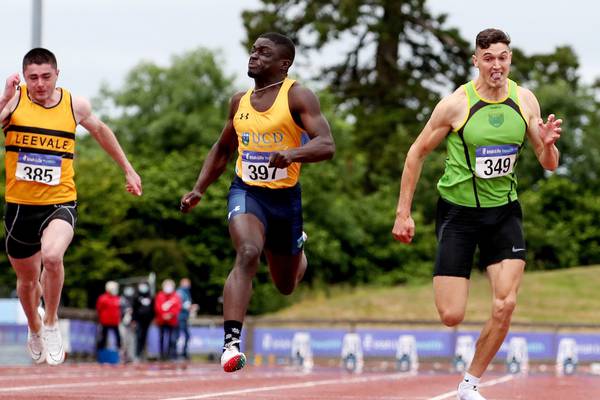 Bravado-free Israel Olatunde sets sights on Irish sprinting records
