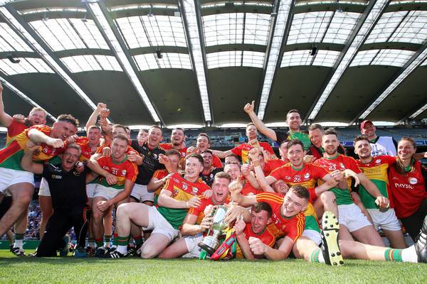 Carlow claim McDonagh Cup and a place in Leinster SHC