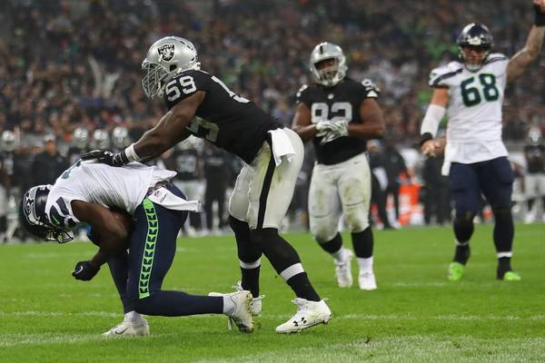Seahawks prove too strong for Oakland Raiders at Wembley