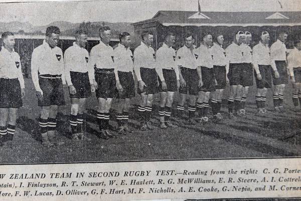 When the All Blacks had to wear white