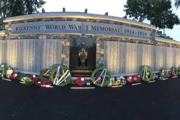 Vandalised first World War memorial in Kilkenny repaired
