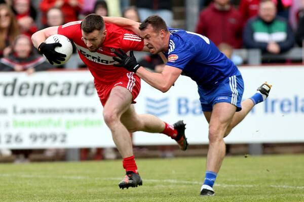 Late Karl O’Connell point earns Monaghan deserved draw with Derry  