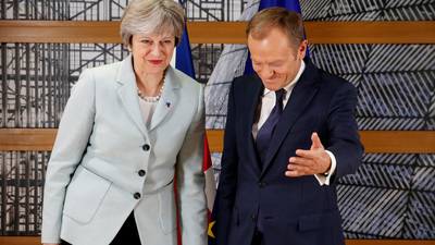 Brexit: Tusk emphasises Border challenge to Theresa May