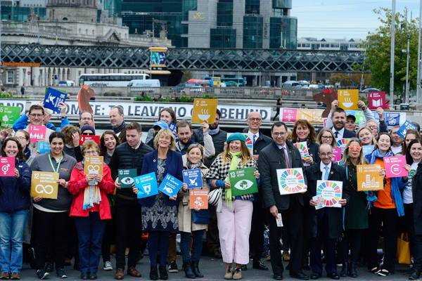 Rally hears calls for greater progress by Ireland on UN goals
