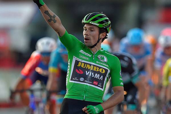 Sam Bennett struggles as Roglic wins Stage 10 of Vuelta