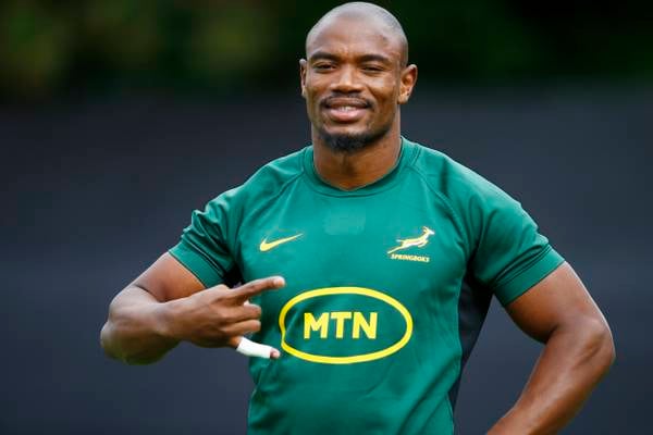 South Africa’s Makazole Mapimpi out of World Cup with fractured eye socket