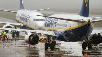 Impatient Ryanair passenger arrested after climbing on to wing