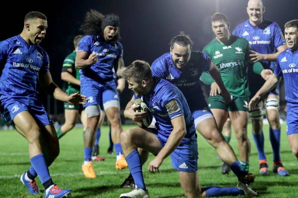Leinster flex their muscles and land knockout blow on Connacht