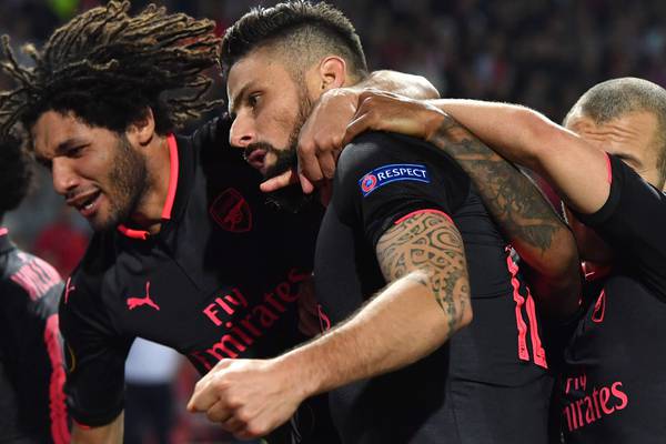 Wenger praises Arsenal character after win in hostile environment