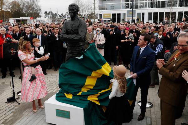 Tony McCoy ‘flattered’ by statue to his honour at Cheltenham