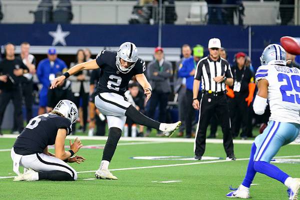 NFL round-up: Raiders escape Dallas with overtime win